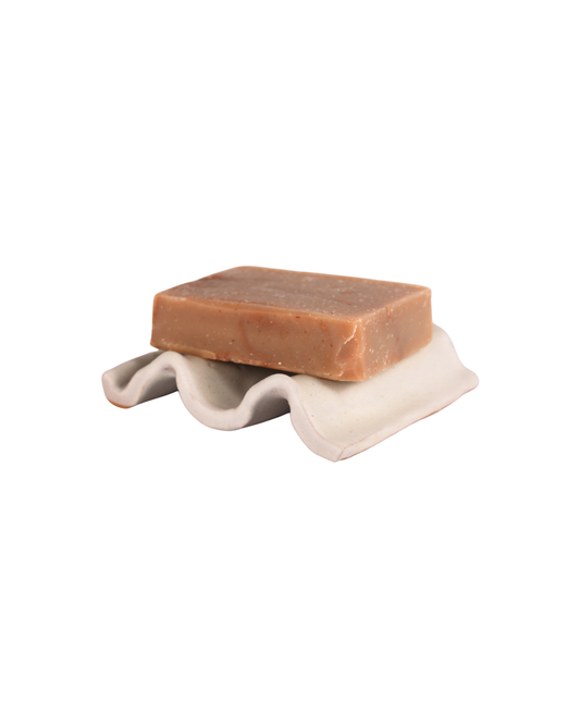 The Ruffled Soap Dish