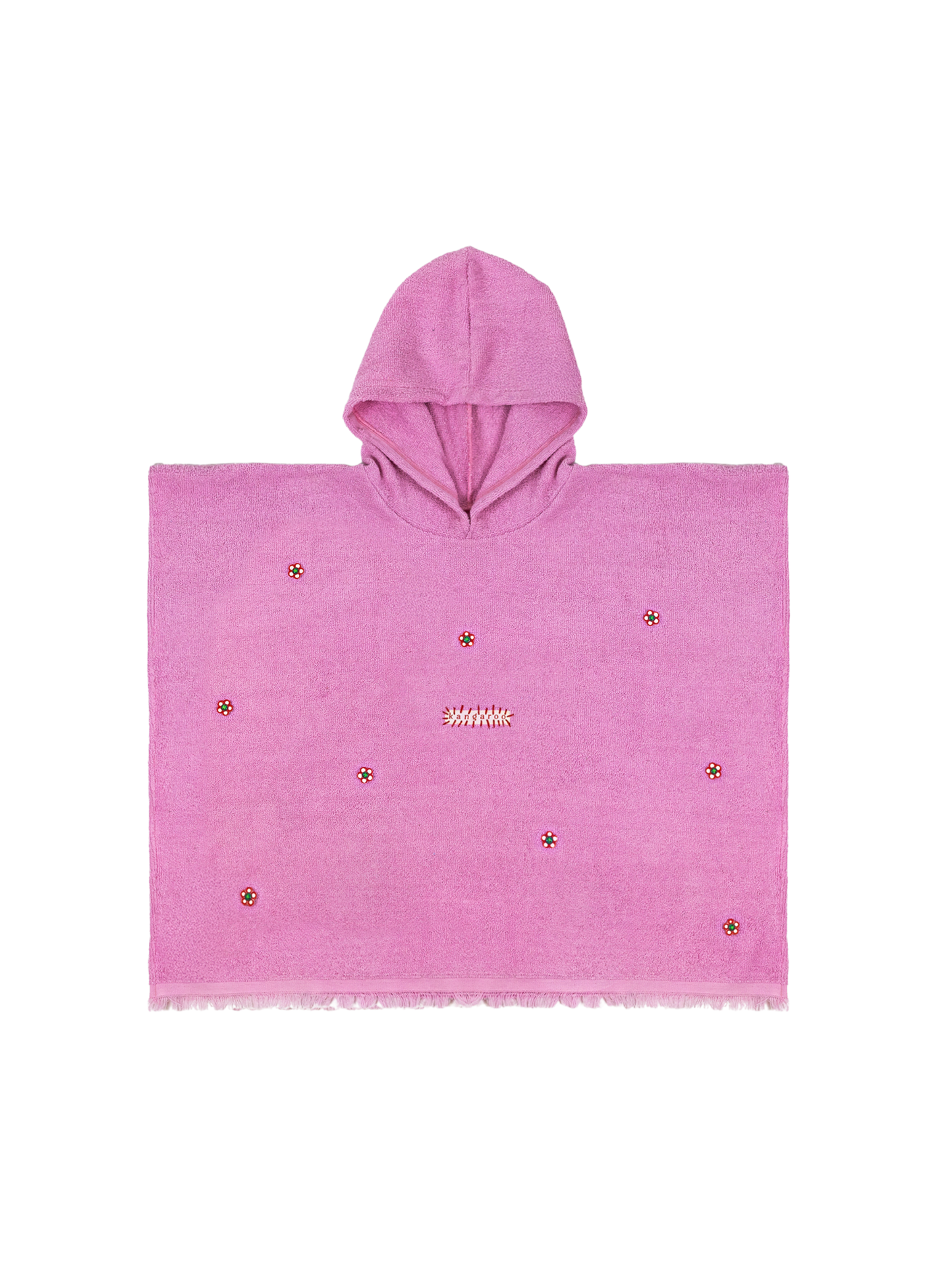 The Towel Poncho [In Pink]
