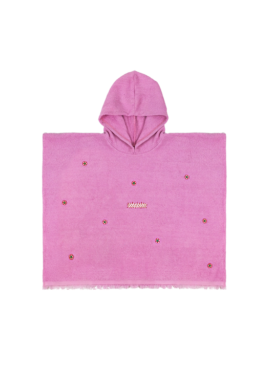 The Towel Poncho [In Pink]
