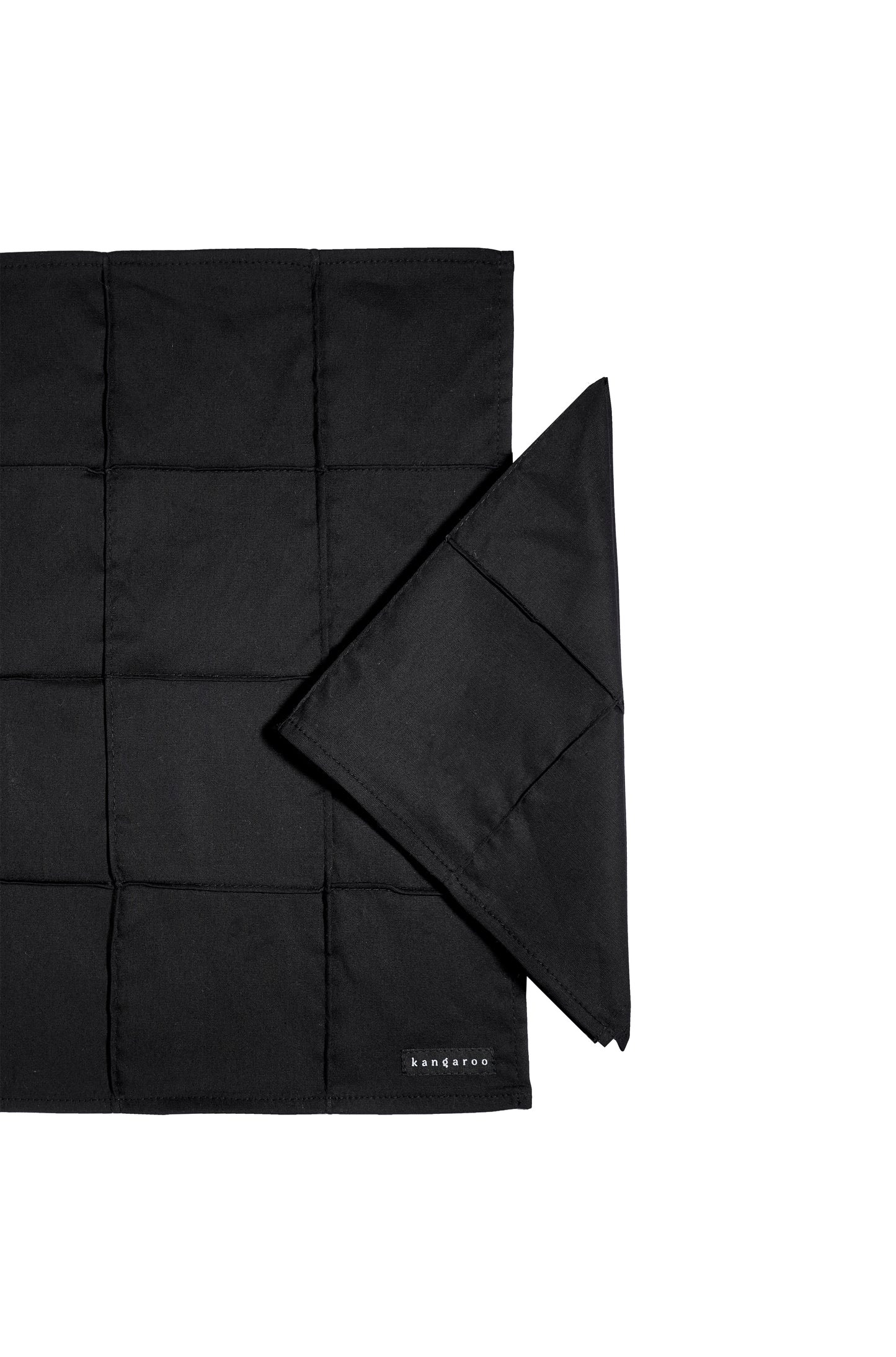 Squared Placemats [In Black]