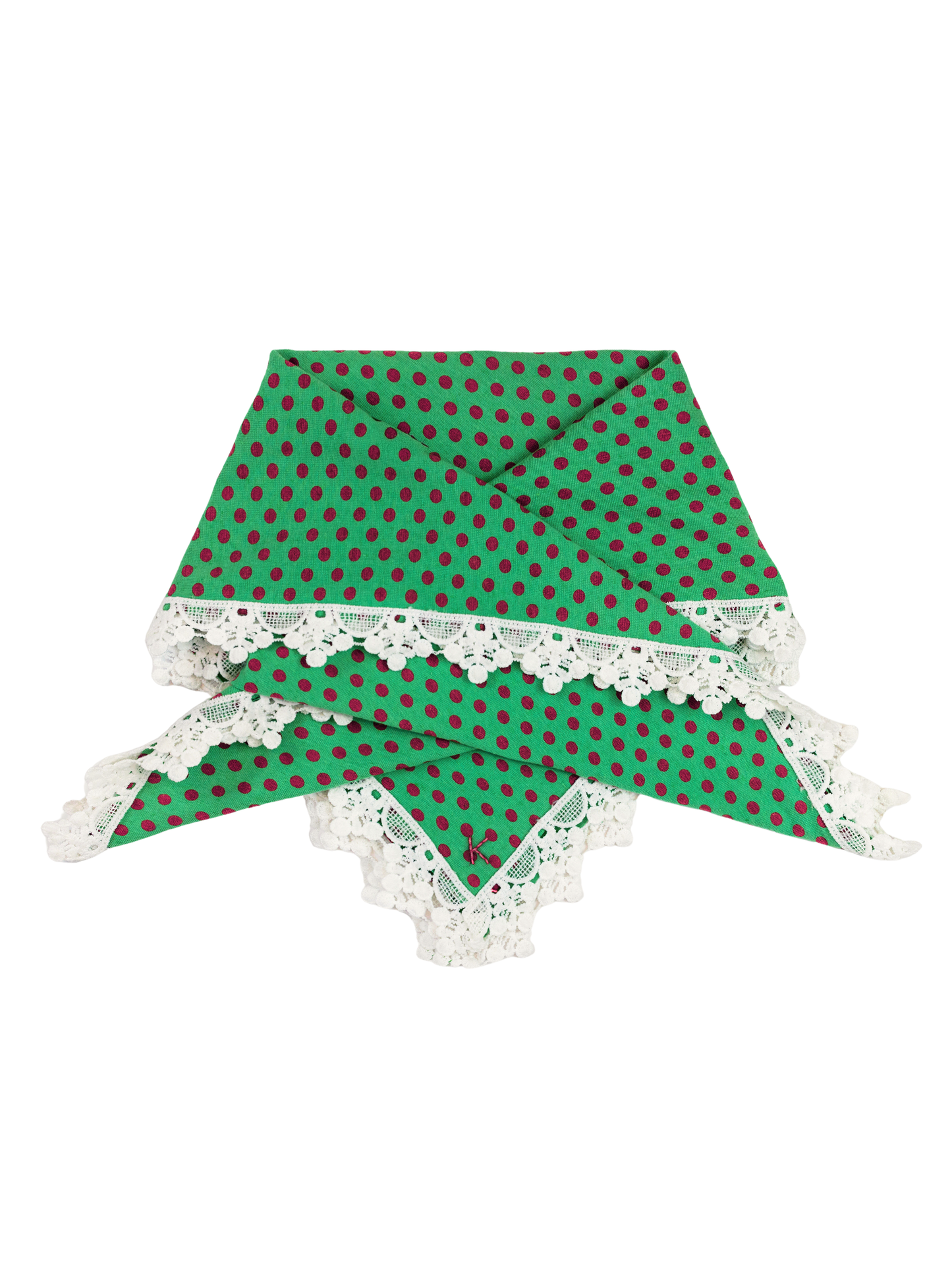 The Esmeralda Bandana [With Lace]
