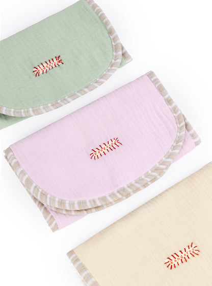 The Burp Cloths [Set with Pink]