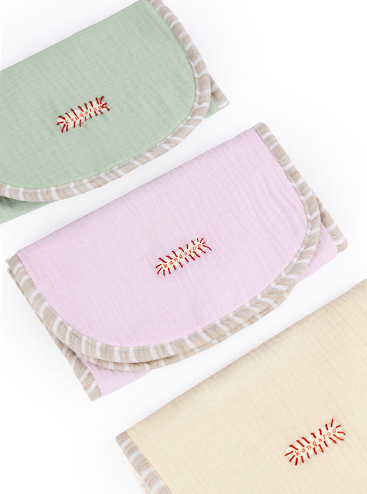 The Burp Cloths [Set with Pink]