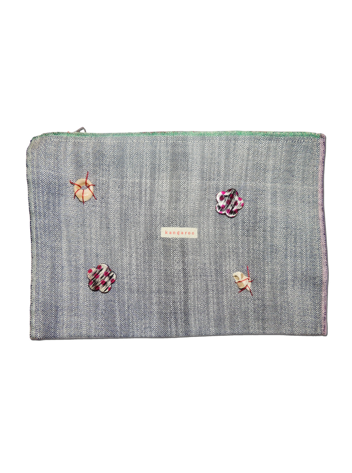Happy Hour Flat Pouch [in gray]