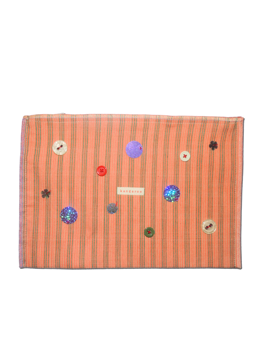 Happy Hour Flat Pouch [in coral]