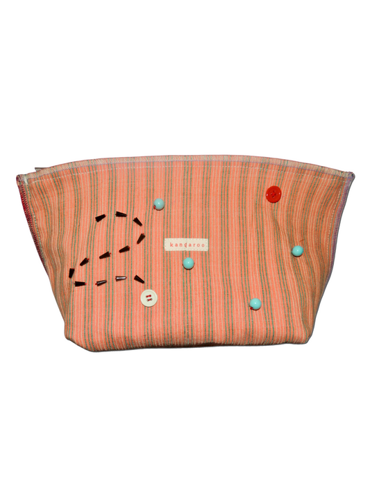 Happy Hour Toiletry Pouch [in coral]