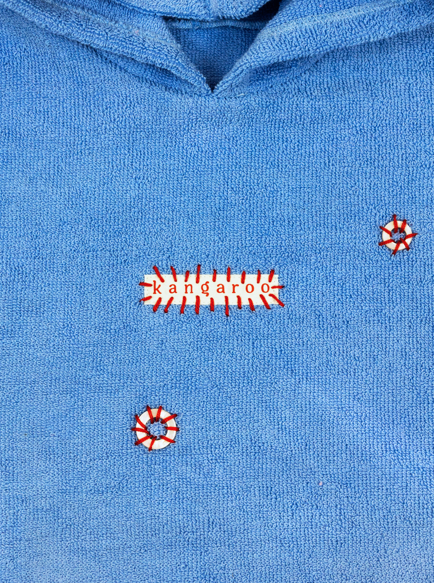 The Towel Poncho [In Blue]