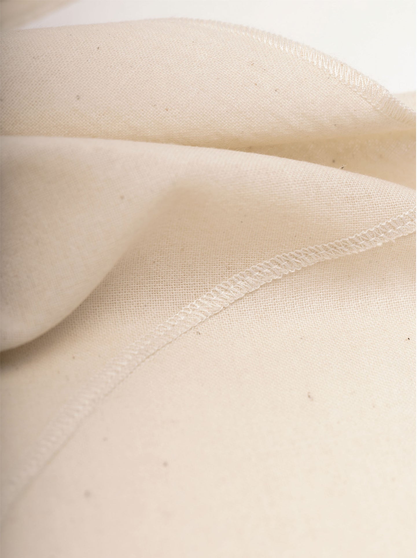 Butter Napkin in Cream Stitch