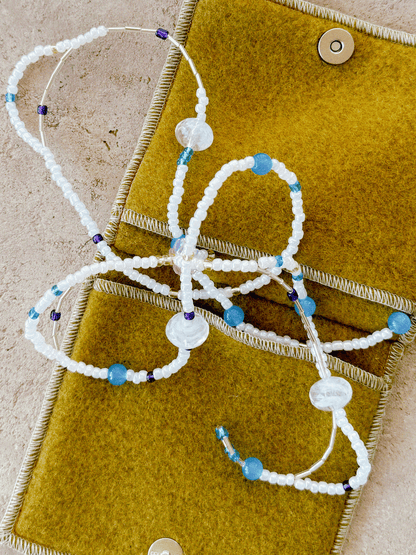 The Shiny Jewelry Set [In Coral]