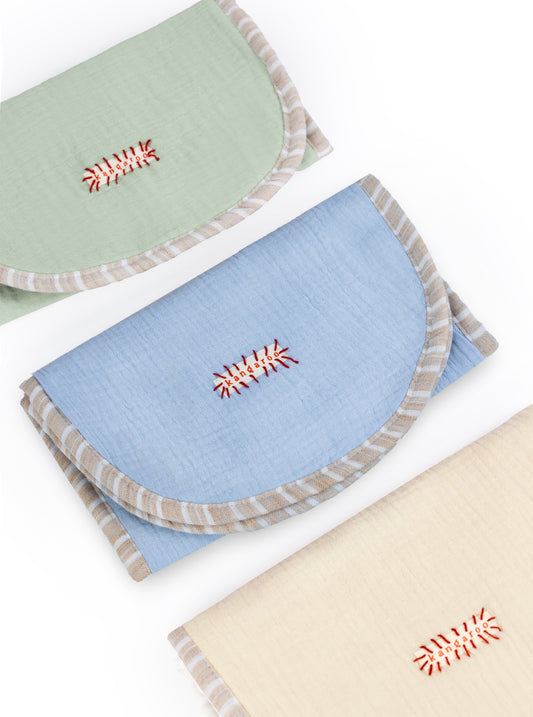 The Burp Cloths [Set with Blue]