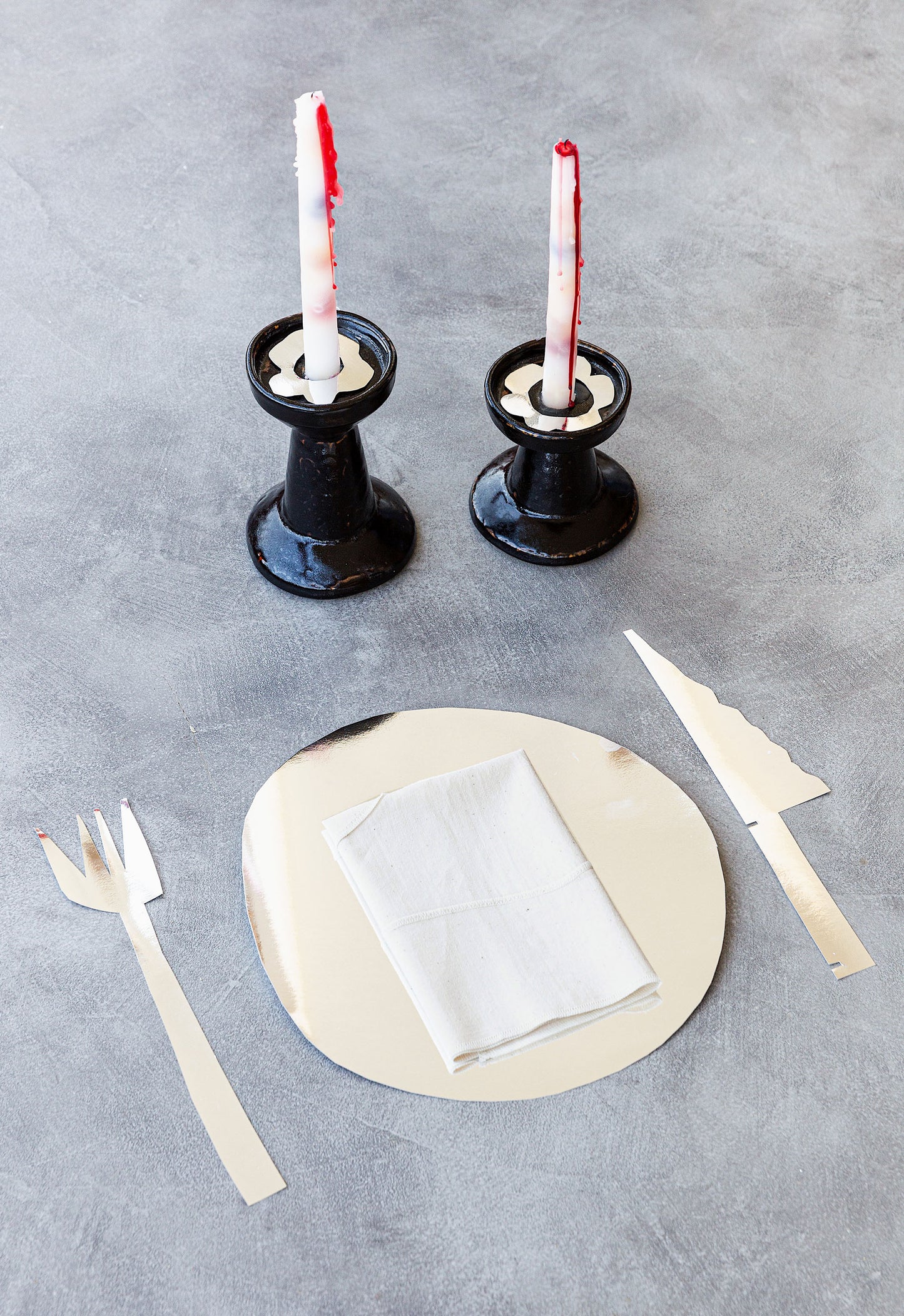 Butter Napkin in Cream Stitch